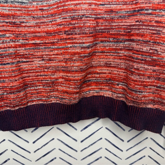 GAP Cotton Marled Striped Sweater Size Medium - Picture 6 of 6